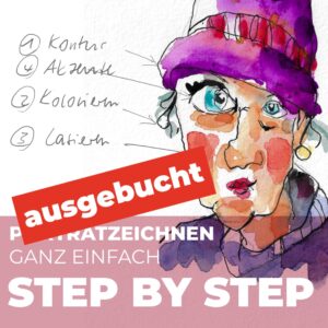 #6.1 Porträtzeichnen ganz einfach: STEP BY STEP 16.06.2025
