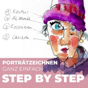 Porträt step by step
