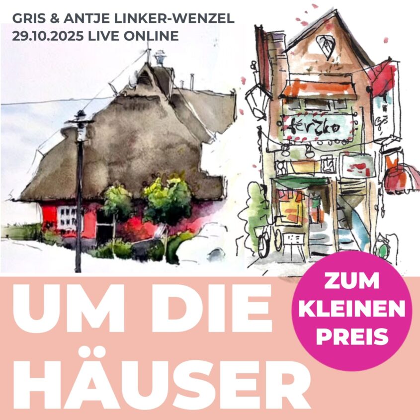 Häuser sketchen