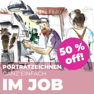 #4 Porträtzeichnen ganz einfach: IM JOB 05.08.2025