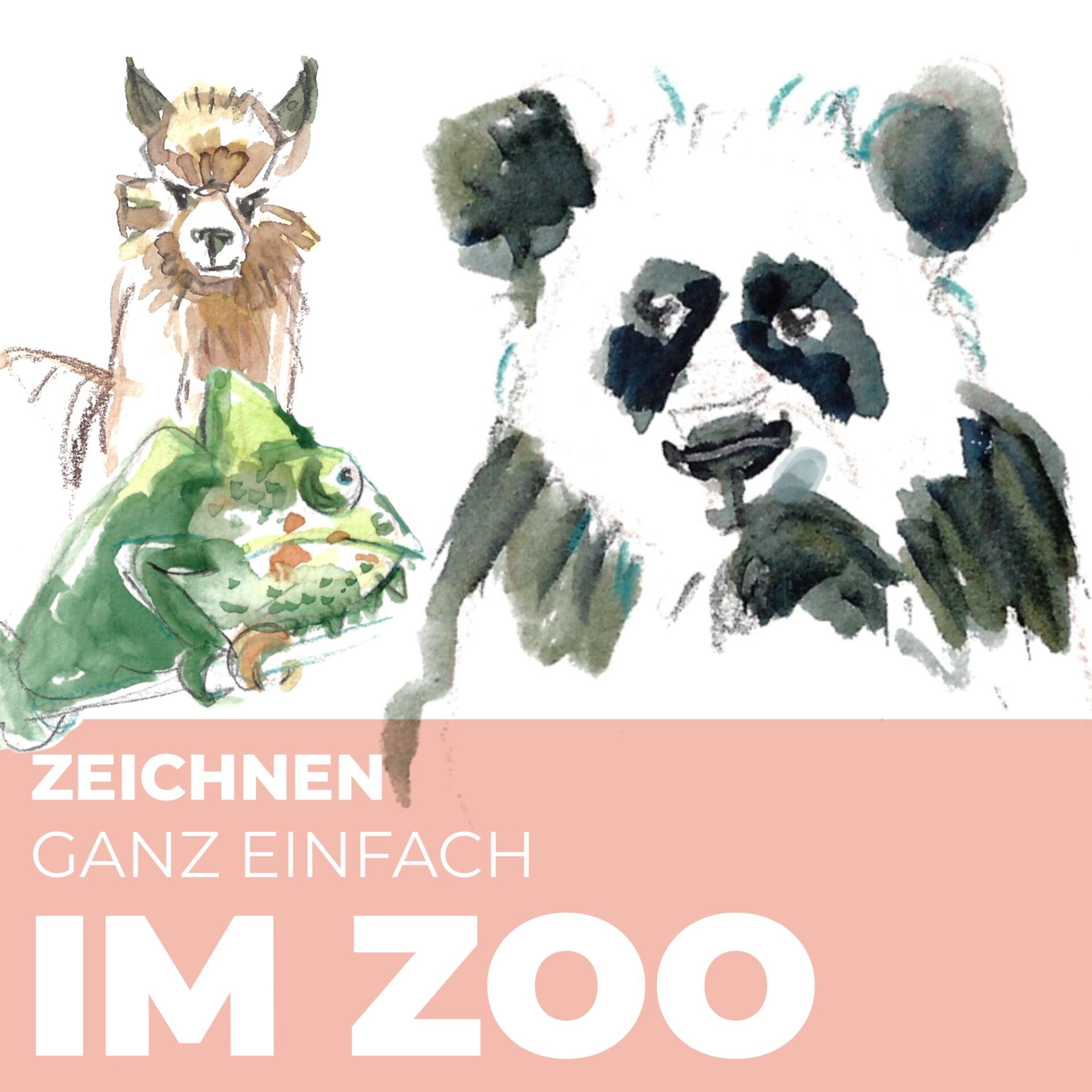 Zeichnen im Zoo