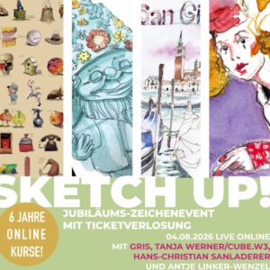 Sketch Up! Jubiläums-Zeichenevent – 04.08.2026